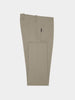 Pantalone donna in tessuto tecnico a gamba dritta