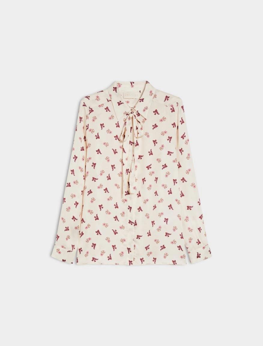 Camicia fantasia in viscosa KAPOK 009 IBLUES 