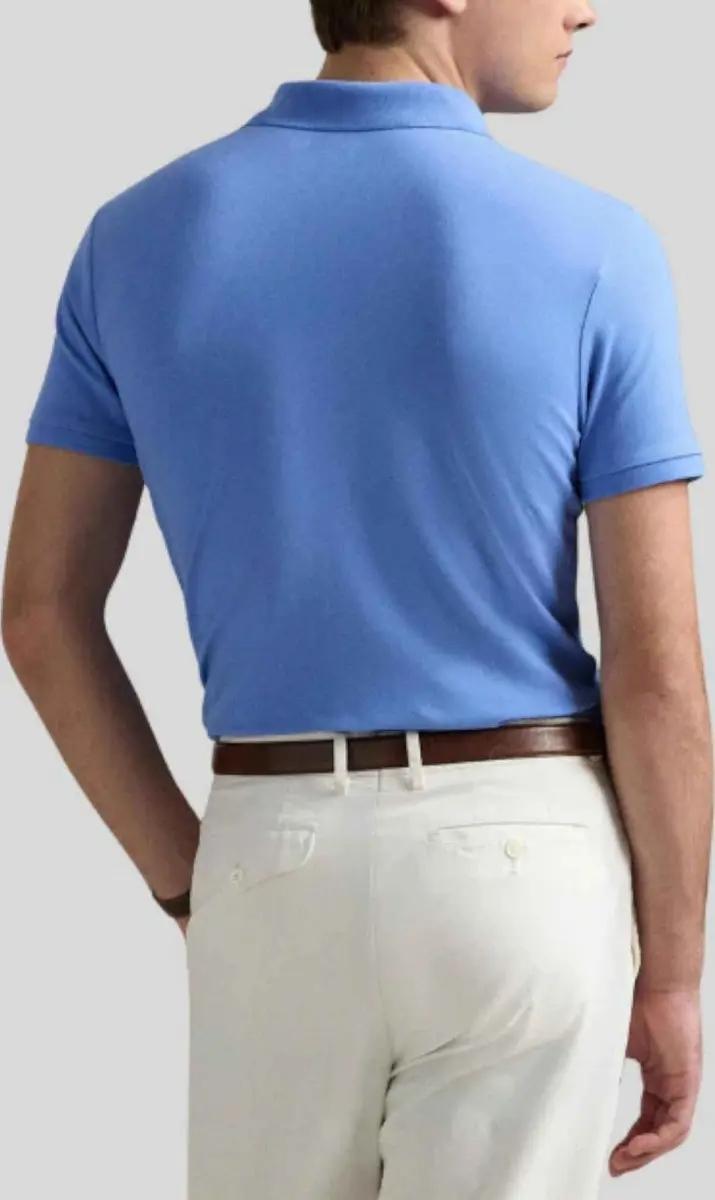 Polo in piqué Custom Slim-Fit
