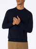 Maglione uomo girocollo in misto cashmere Regent