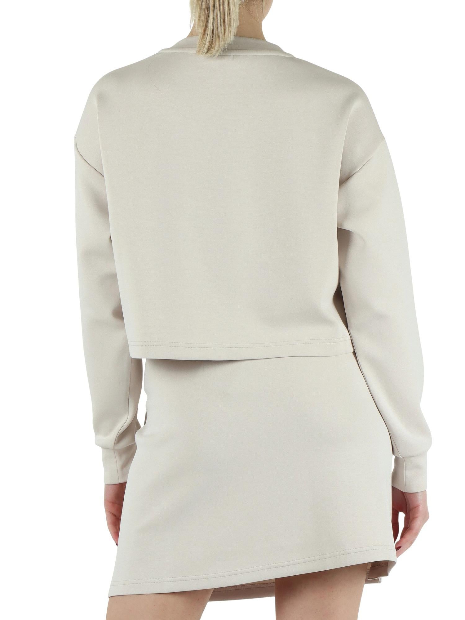 Felpa cropped in misto modal 92861YH 756 COLMAR 