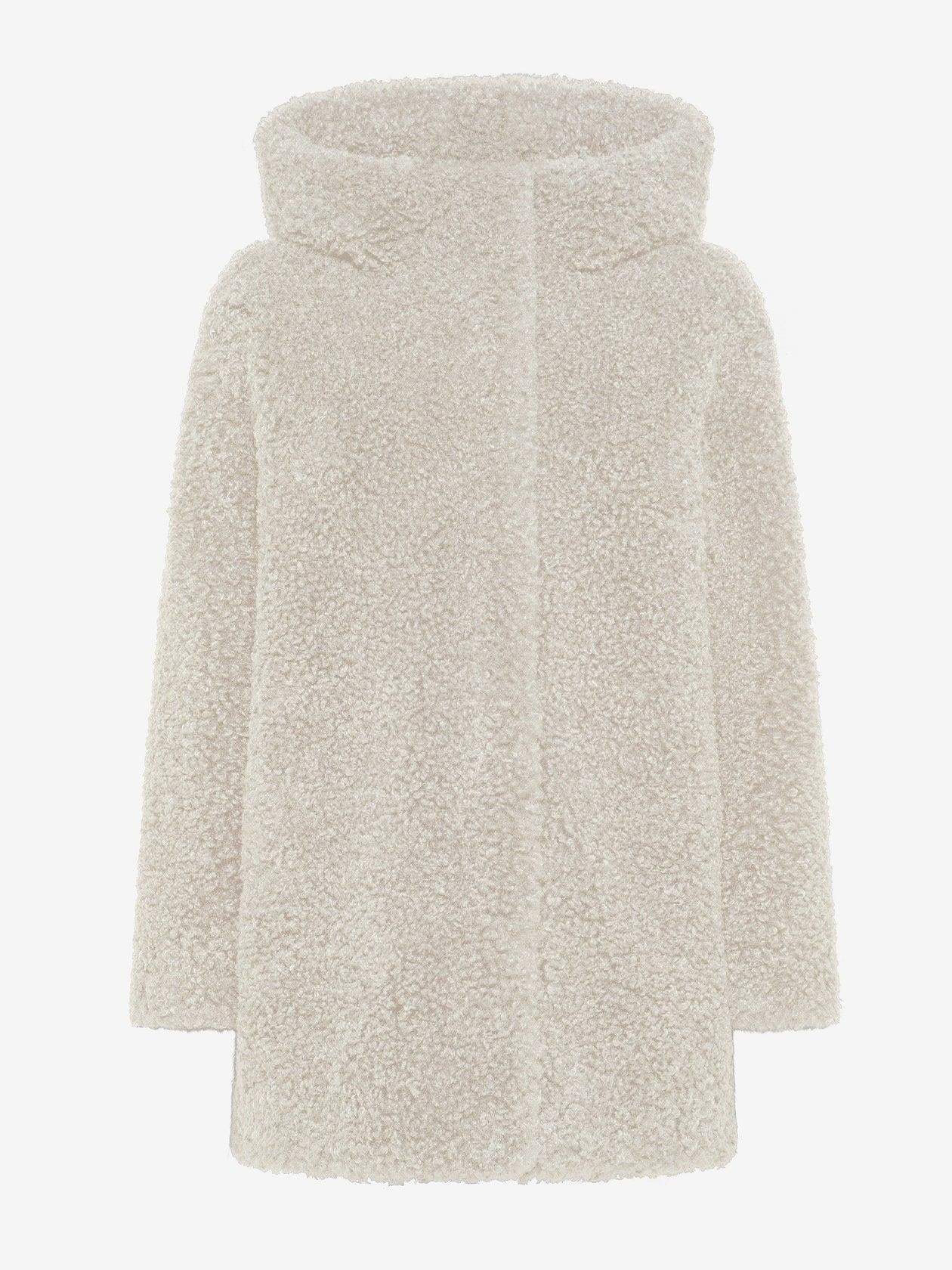 Lamb Hood Wom Jkt<BR/> W25571 32 RRD 