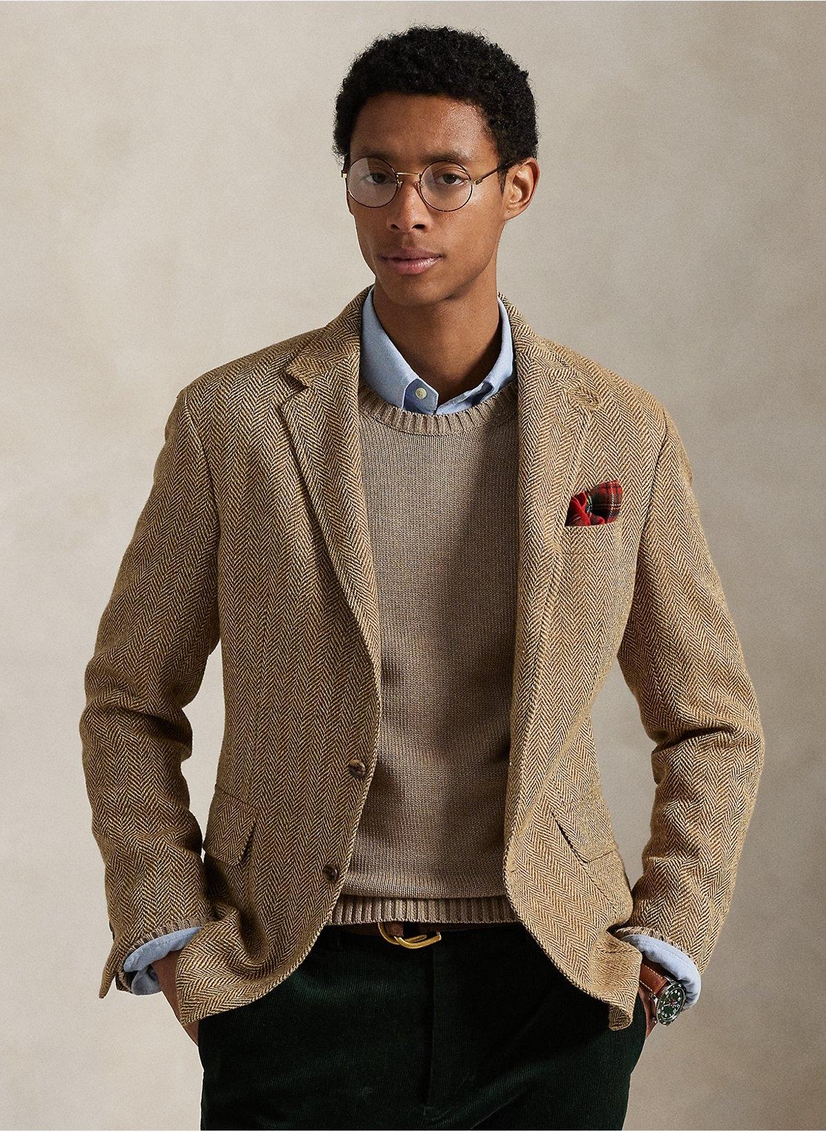 Maglia uomo in cotone collo a giro 710810846 036 RALPH LAUREN 
