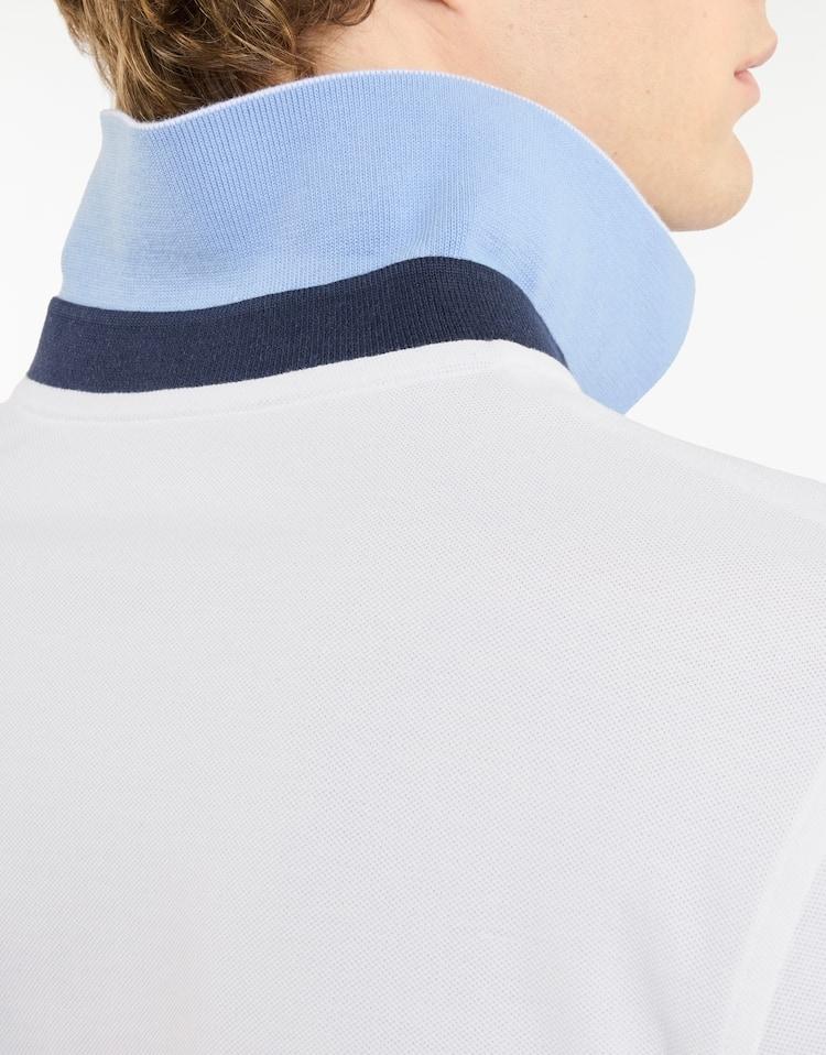 Polo in Piquet Stretch<BR/> NPMB250135STDW B001 FAY 