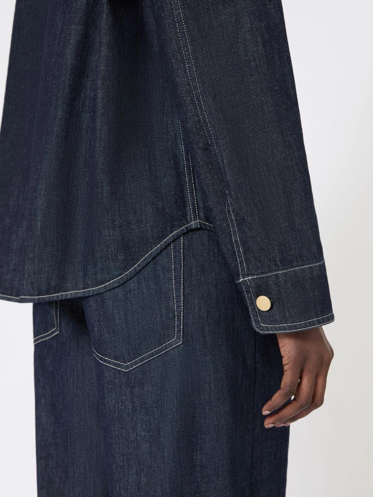 SMMENFASI<BR/>Camicia in denim di cotone SMMENFASI 001 S MAX MARA 