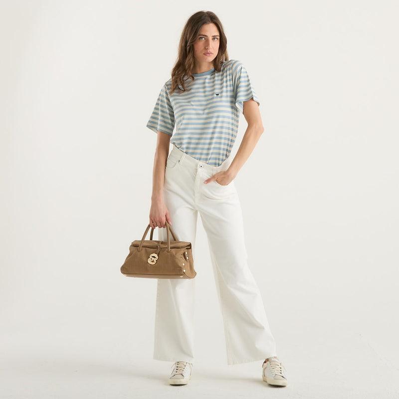 T-shirt basic in cotone WKDVENACO 011 WEEKEND 