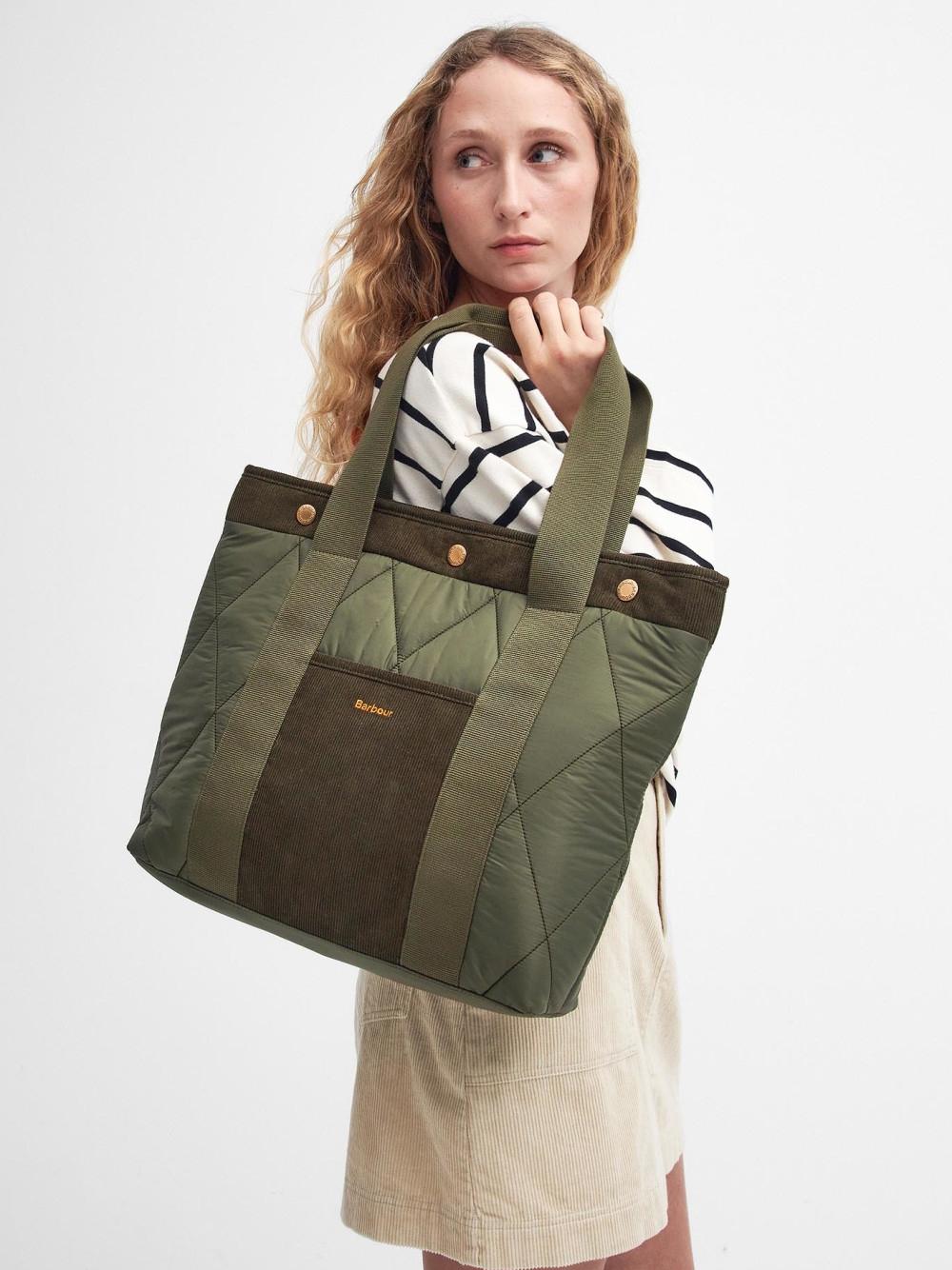 Borsa tote Healy trapuntata LBA0433LBA OL71 BARBOUR 