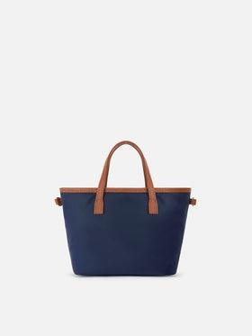 Borsa City mini in nylon blu navy<BR/> CB0005 01823L MC2 SAINT BARTH 