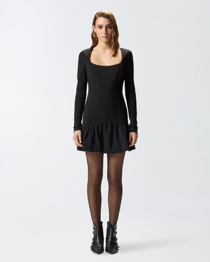 acetosella Mini abito con scollo squadrato 105769A15M Z99 PINKO 