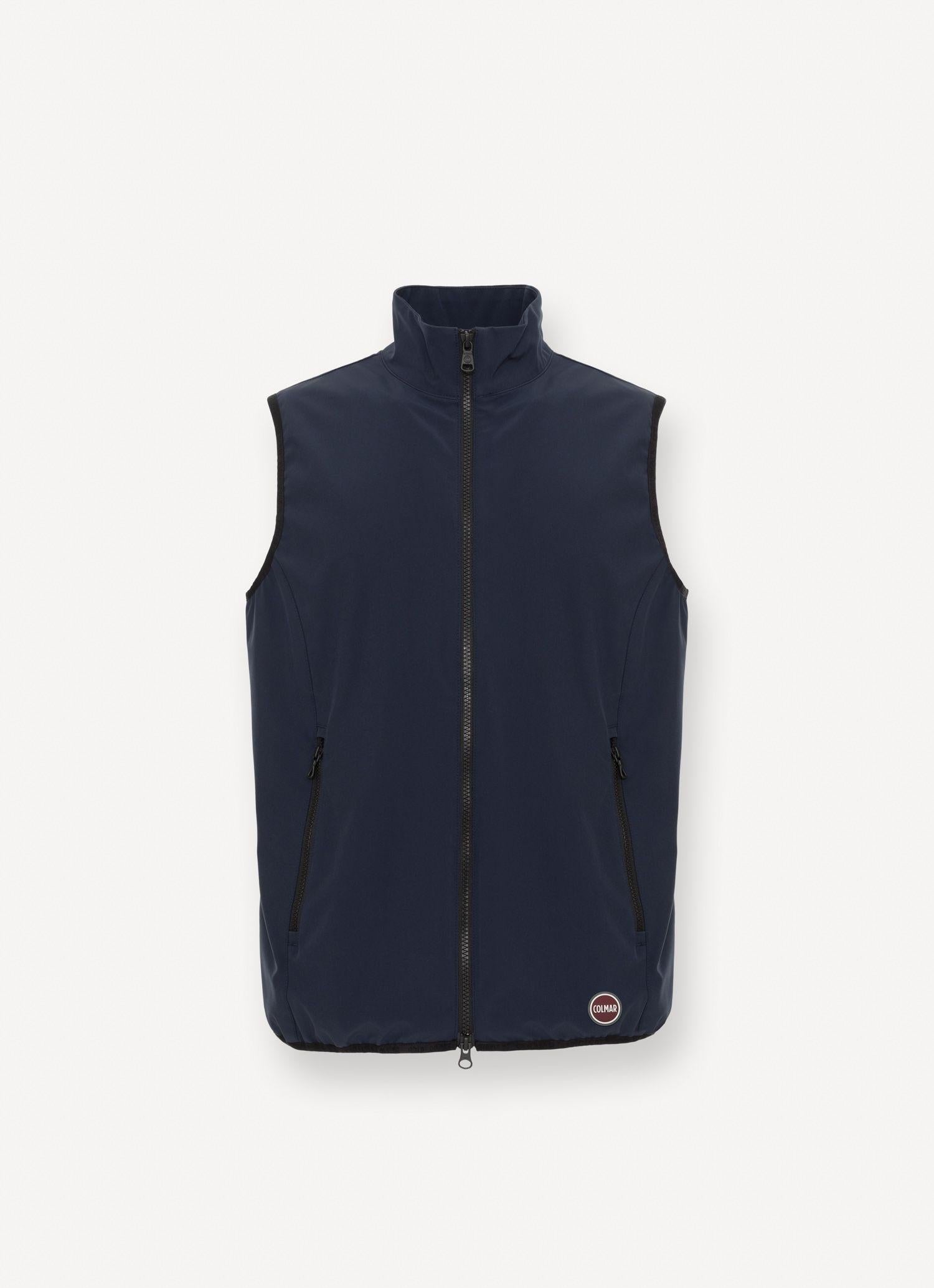 Gilet uomo in tessuto softshell