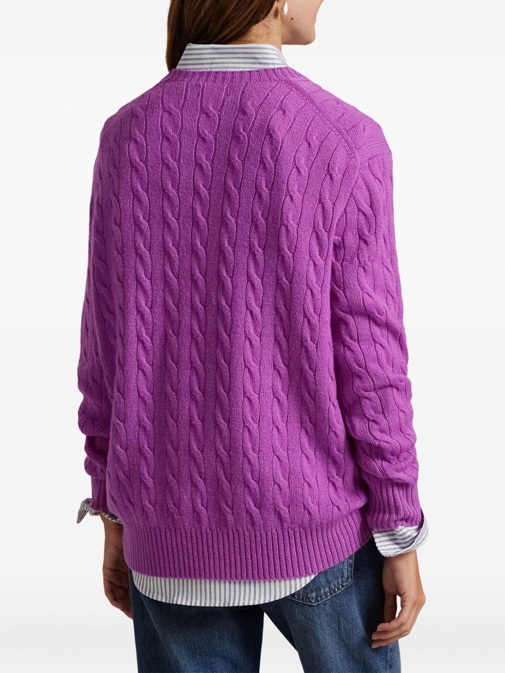 Maglia in misto lana a trecce 211972115 003 RALPH LAUREN 