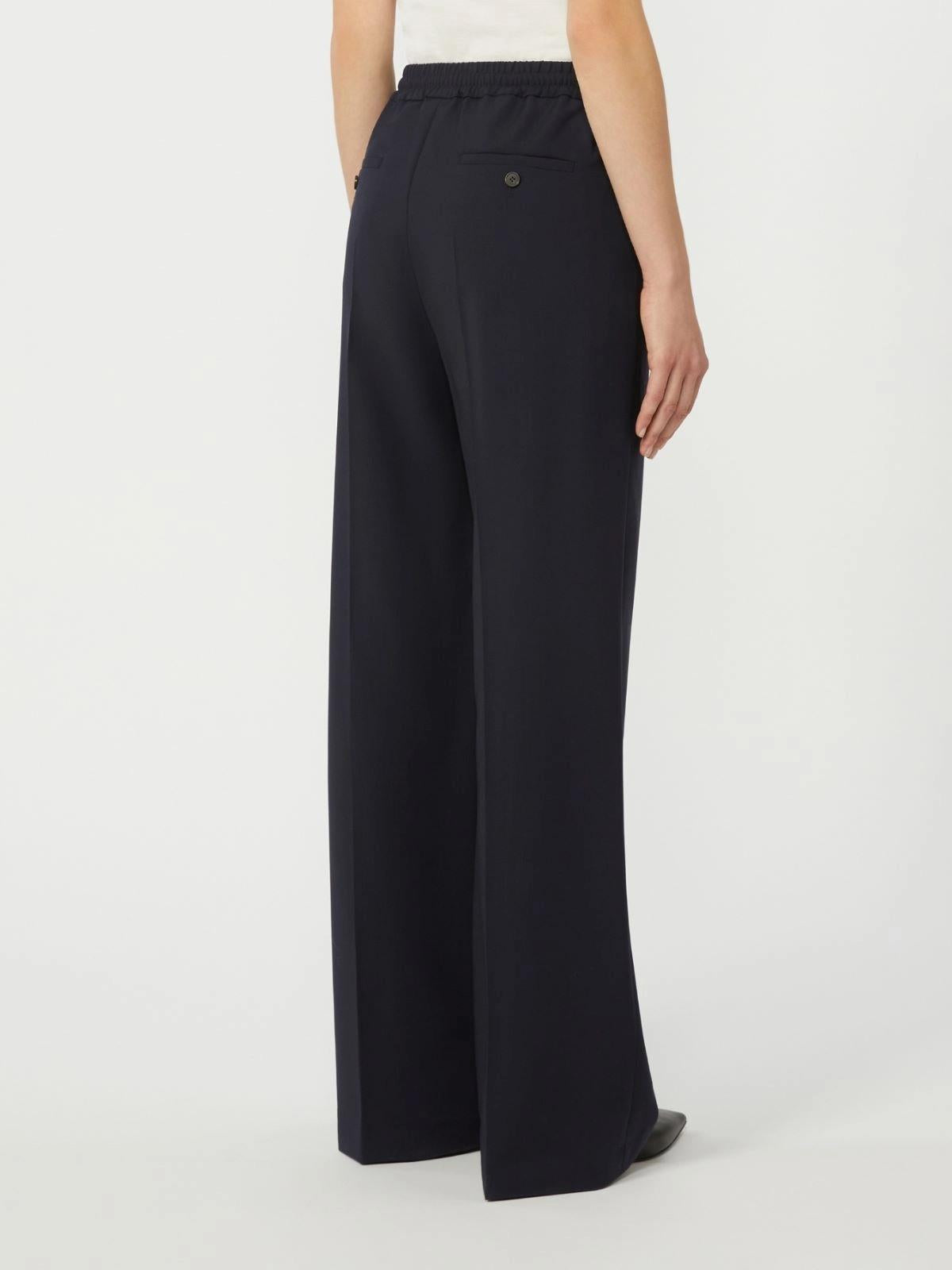 WKDMALLO<BR/>Pantalone in tela di pura lana WKDMALLO 001 WEEKEND 