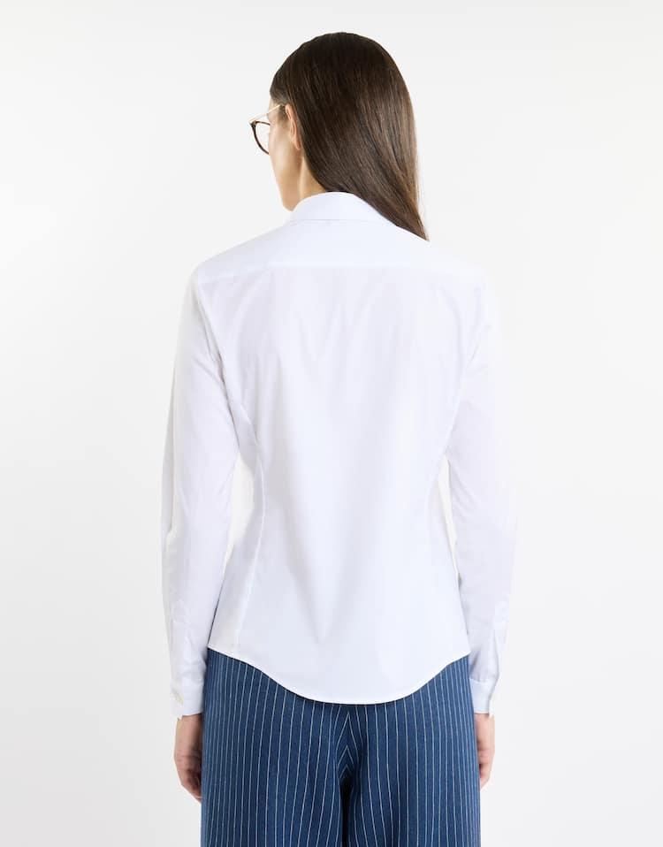 Camicia donna  in cotone Stretch NCWA150565SORM B001 FAY 