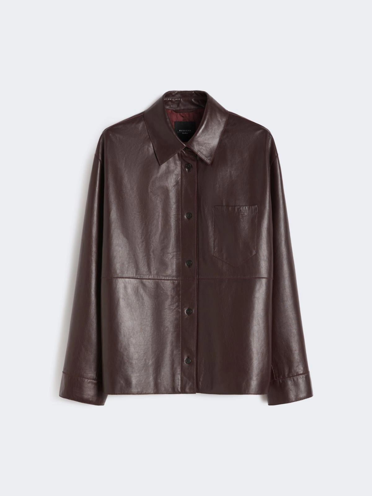 WKDSCATOLA<BR/>Giacca corta a camicia in nappa WKDSCATOLA 002 WEEKEND 