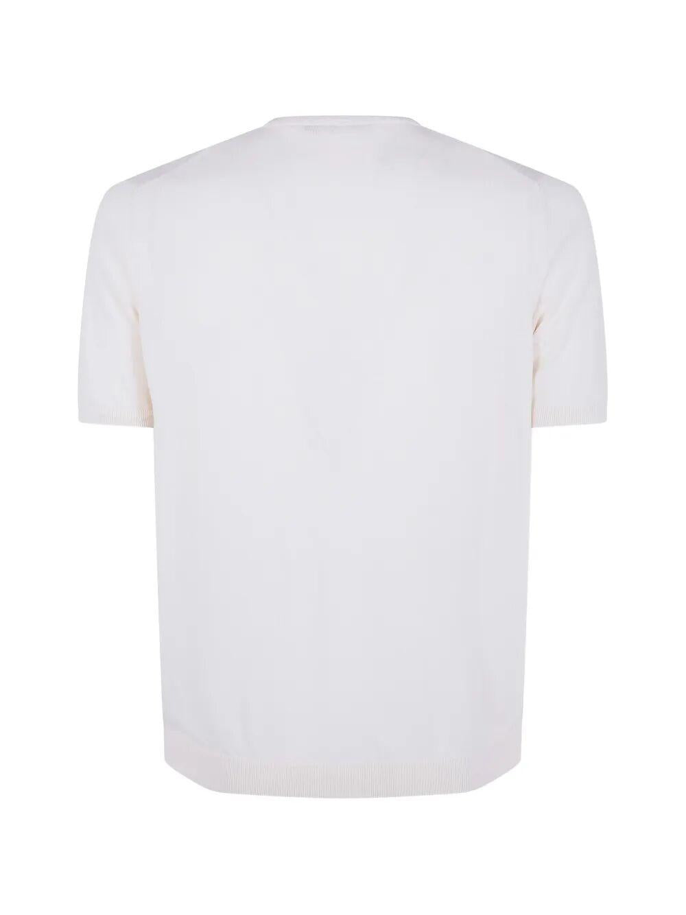 T-shirt in cotone regular<BR/> 261MYA10021 02 ROBERTO COLLINA 