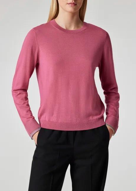 Maglia donna in misto lana