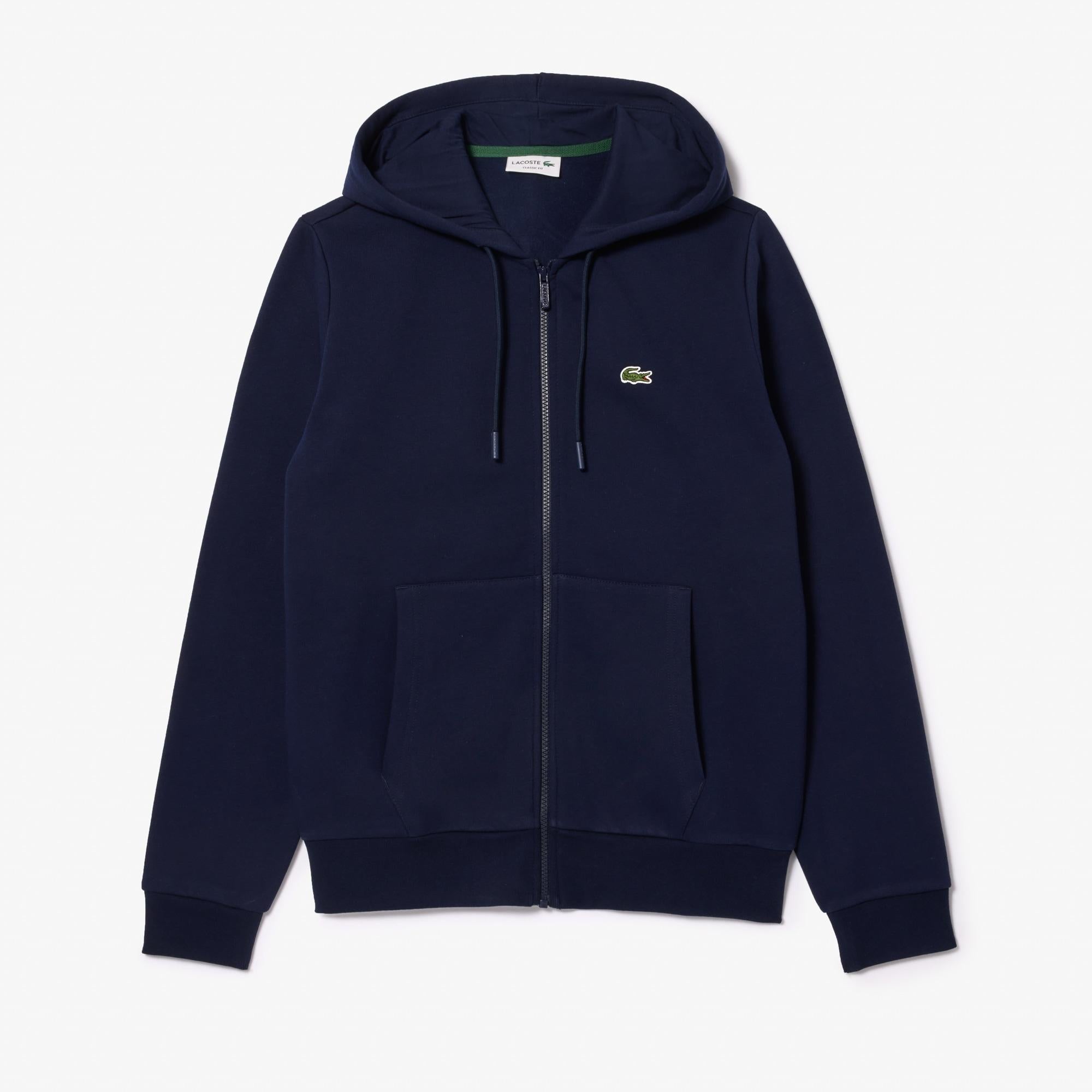 Felpa con cappuccio in cotone con zip SH9626 166 LACOSTE 