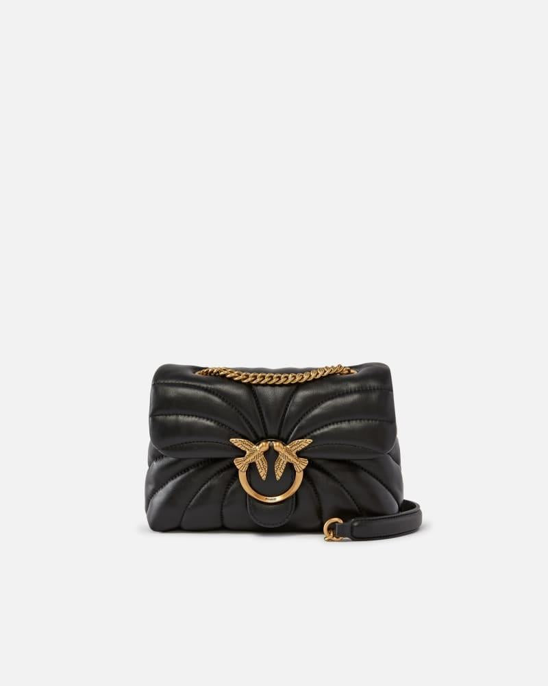 Mini borsa Love Bag Puff Butterfly a tracolla in nappa 100039A1EX Z99Q PINKO 