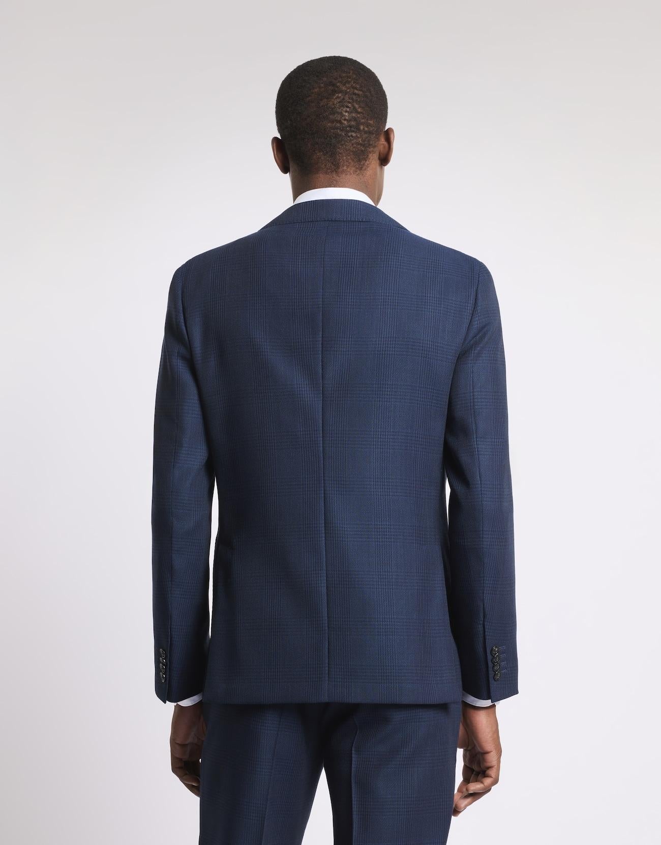 Giacca in Lana Principe di Galles<BR/> NGM70520920ZAC U806 FAY 