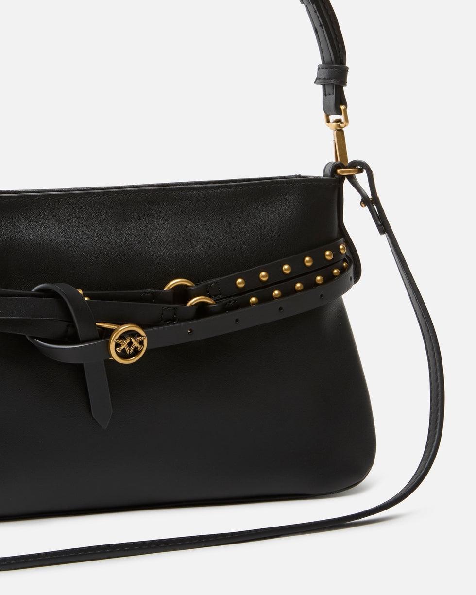 Borsa a spalla piccola Belt Bag Mini in pelle<BR/> 106177A0QO Z99Q PINKO 
