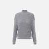 Maglia in bouclé con paillettes