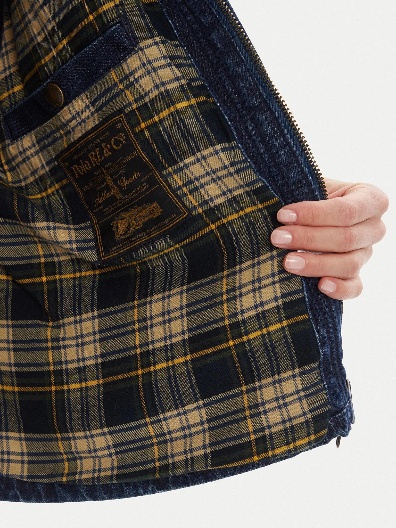Giacca in denim di puro cotone 211971233 001 RALPH LAUREN 