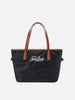 Borsa City medium in nylon nero