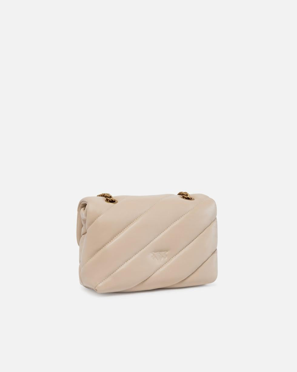 Borsa piccola a tracolla Love Bag Puff Maxi Quilt<BR/> 100039A0F2 C50Q PINKO 