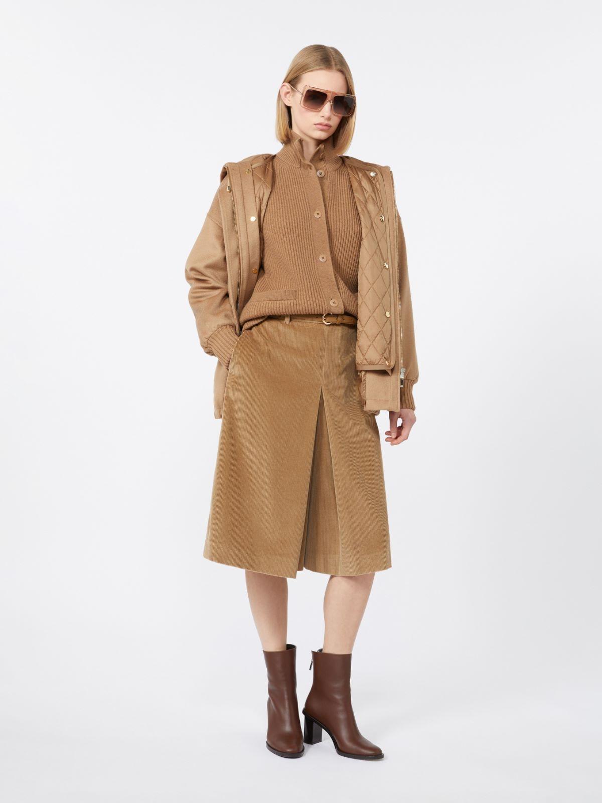 Gonna pantalone in velluto<BR/> FRAGORE 033 MAX MARA STUDIO 