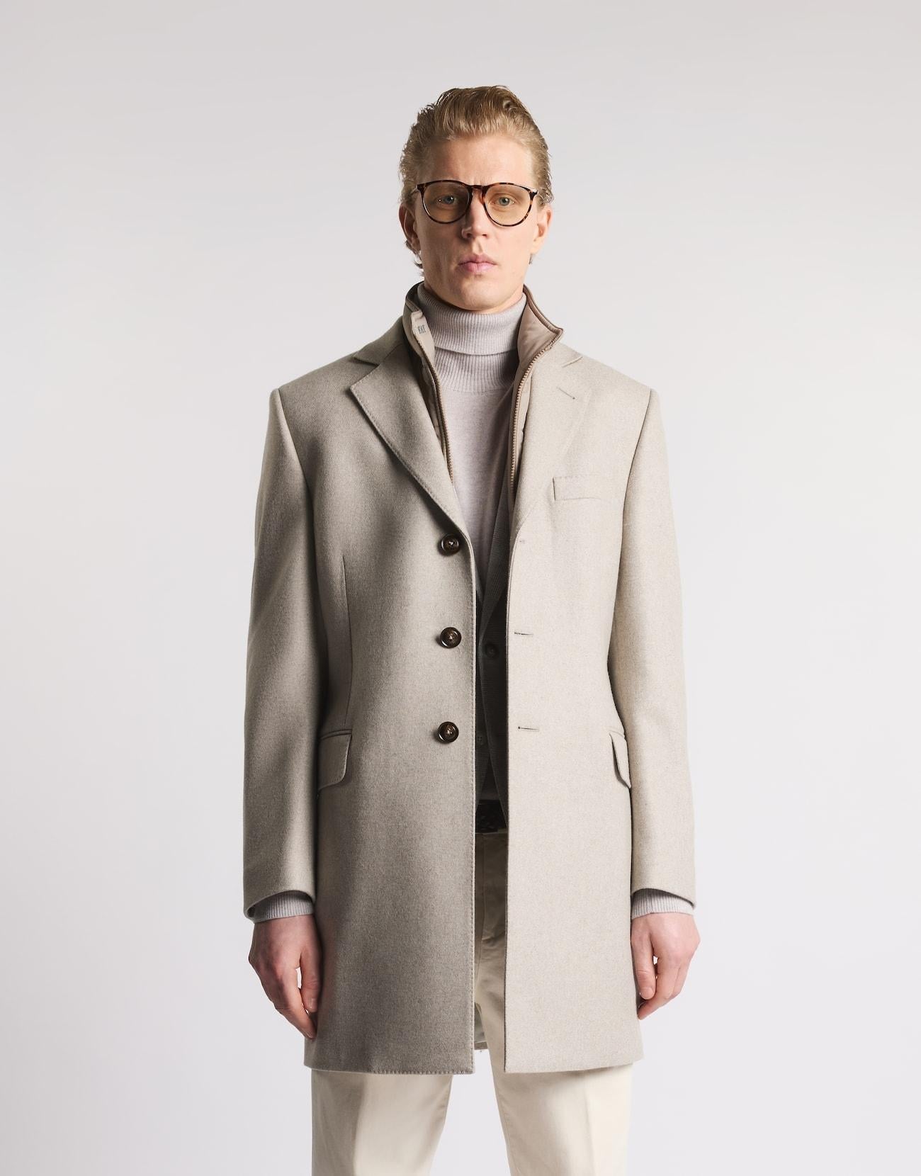 Double Coat in Panno di Lana e Cashmere<BR/> NAM53511390GAH C205 FAY 