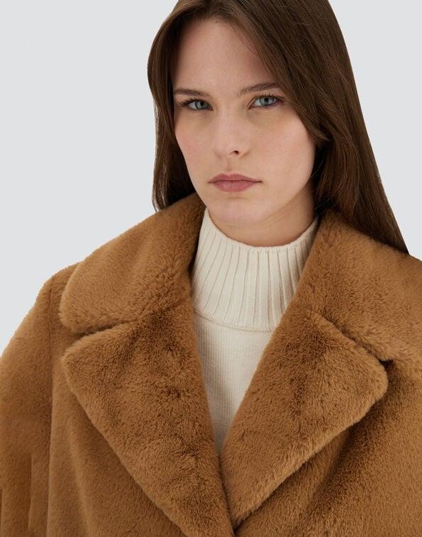 Cappotto in morbida pelliccia ecologica GC000491D12422 2157 HERNO 