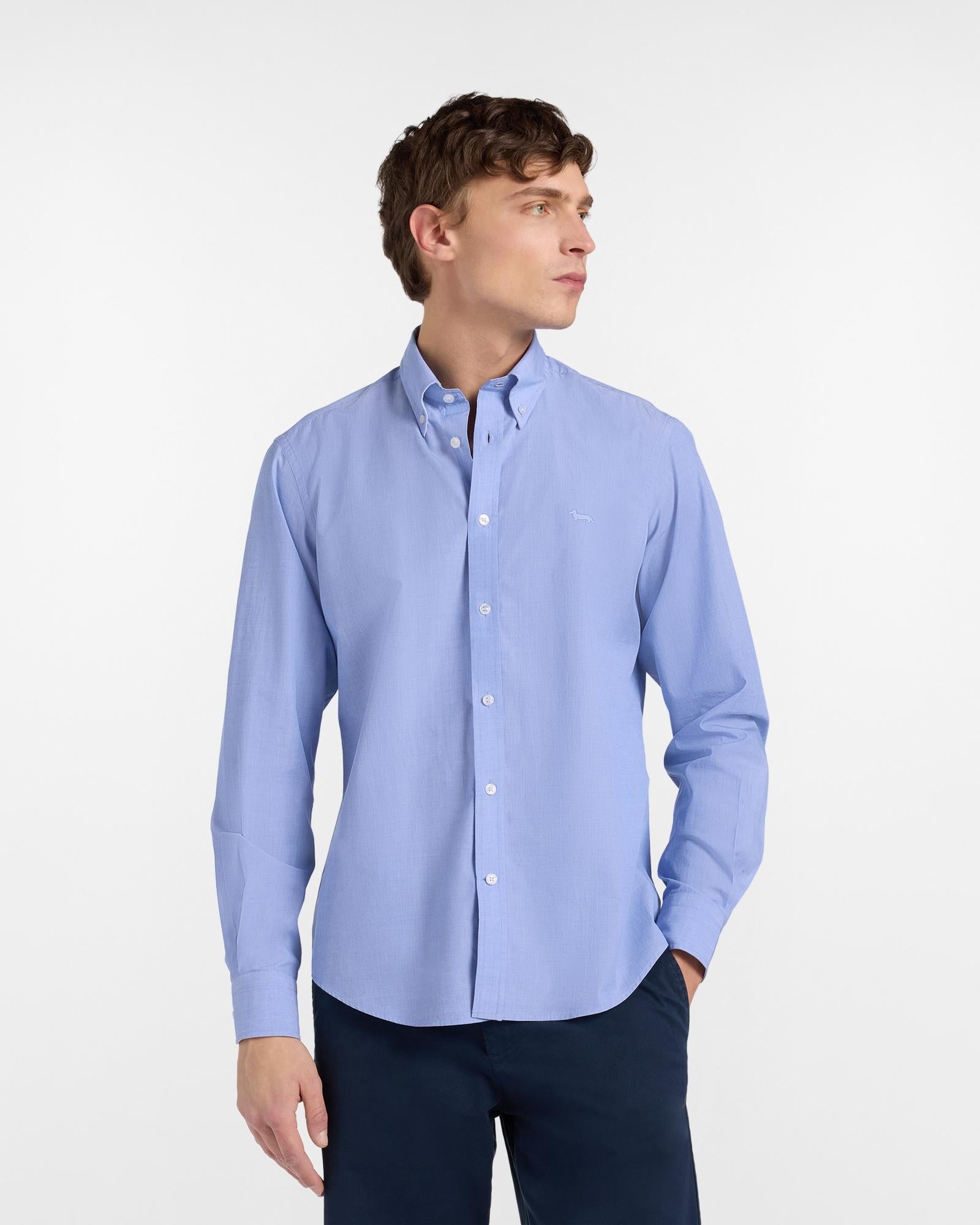 Camicia Uomo Tinta Unita<BR/> CNQ011012978I 844* HARMONT & BLAINE 