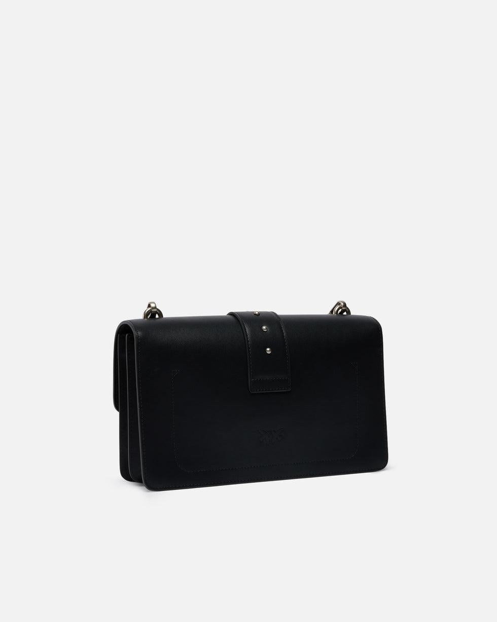 Borsa a mano media Love Bag One in pelle<BR/> 105857A0F1 Z99Q PINKO 