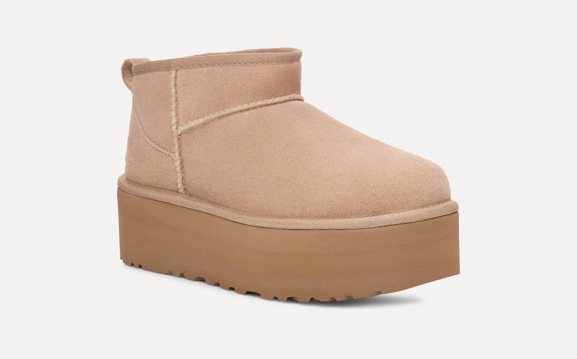 Donna Stivali Classic Ultra Mini Platform<BR/> 1135092 SAN UGG 