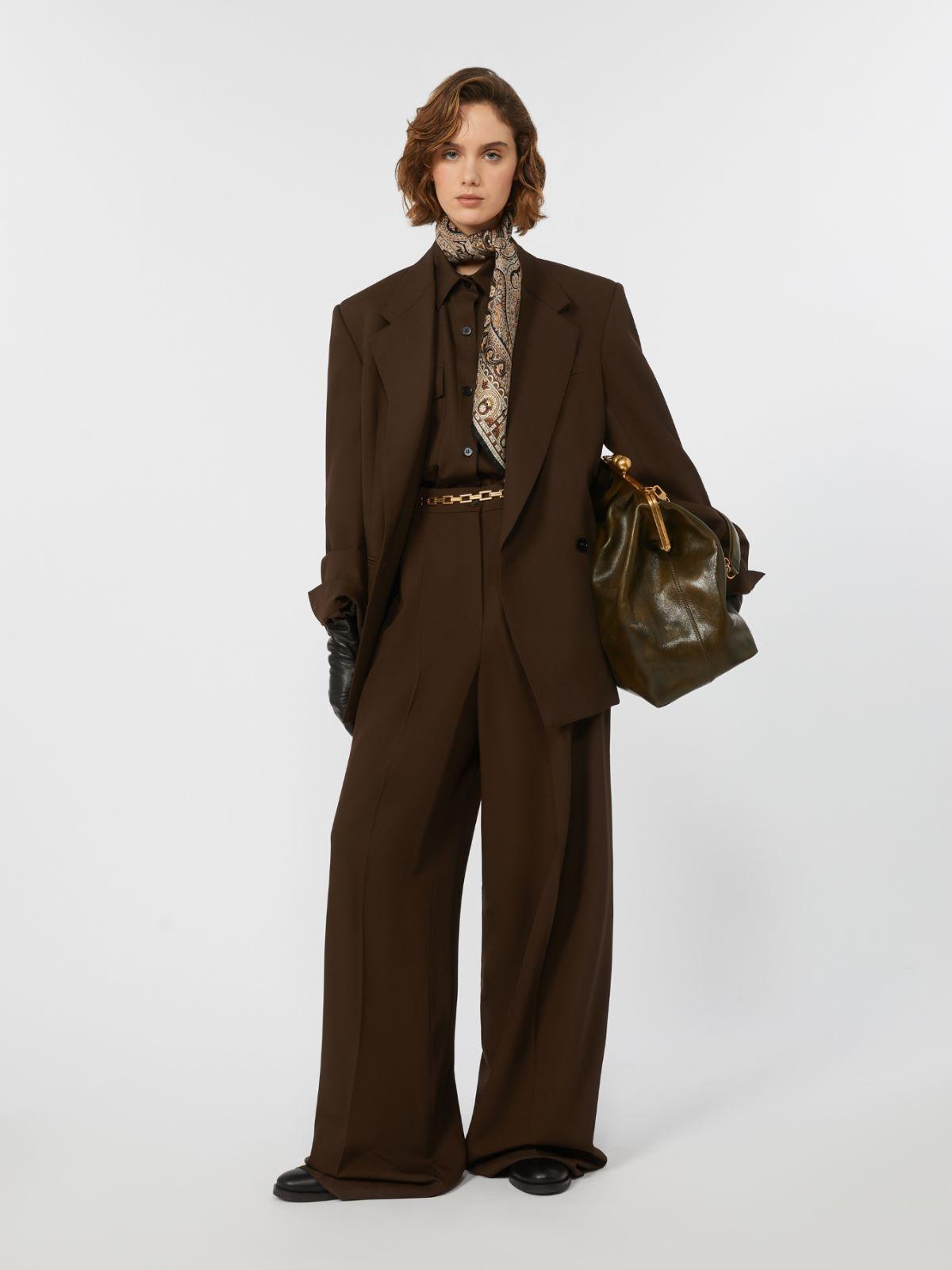 Blazer in levantina di lana<BR/> GINSENG 004 WEEKEND 
