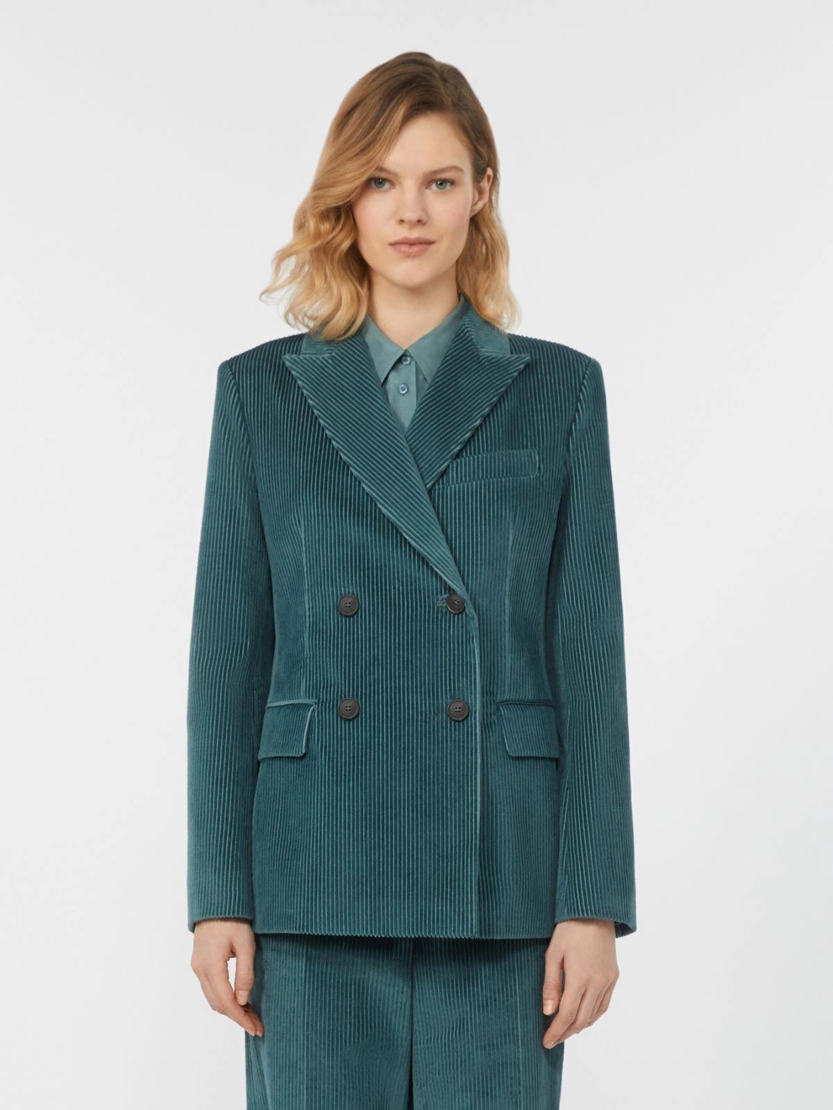 Blazer doppiopetto in velluto KATANGA 017 WEEKEND 