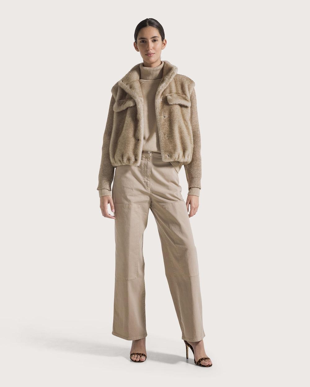 Giubbotto in ecopelliccia PE0241520288 012 SEVENTY 