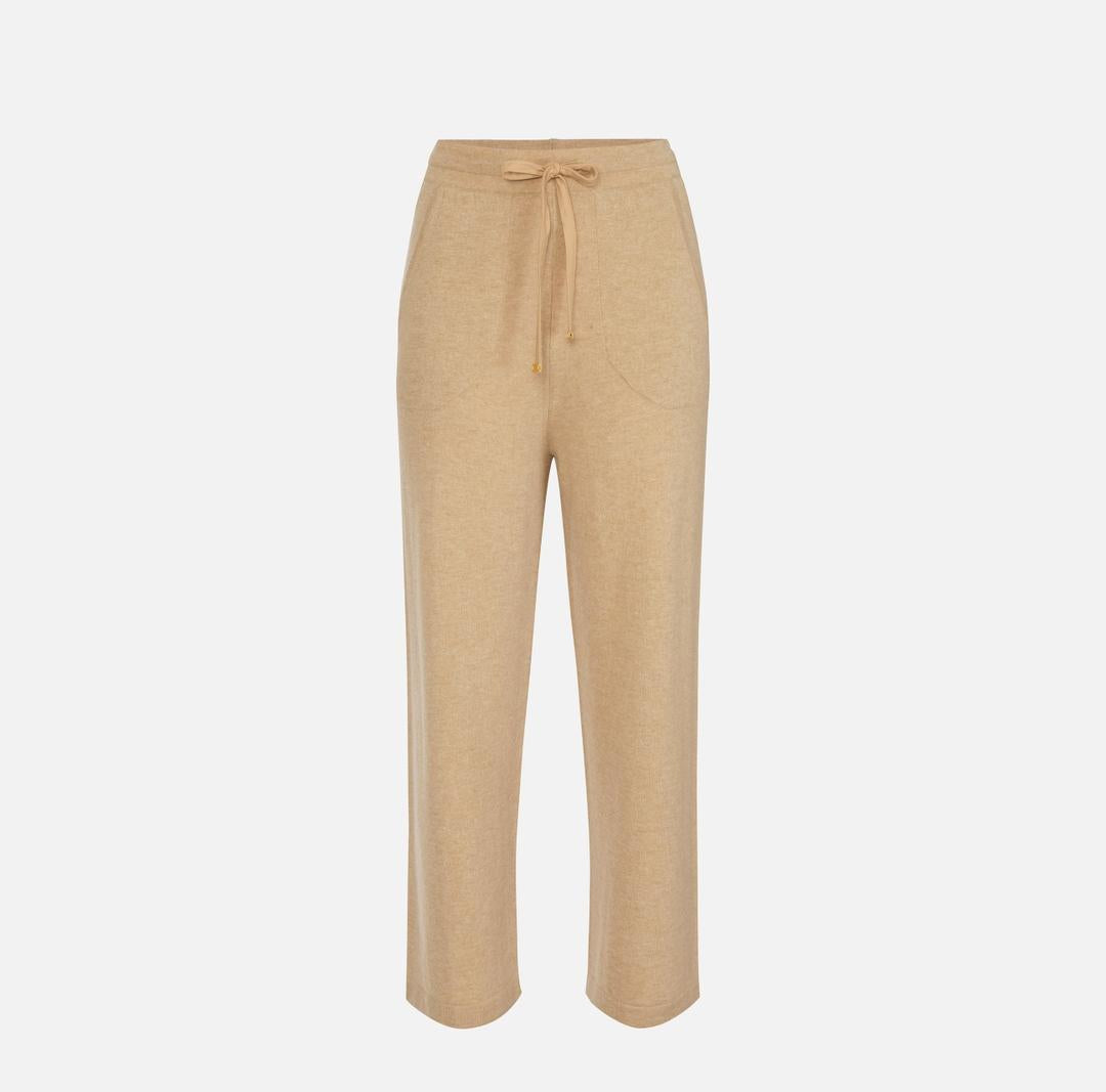 Pantaloni in misto cachemire con coulisse KP70S57E2 EN1 ELISABETTA FRANCHI 
