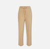 Pantaloni in misto cachemire con coulisse