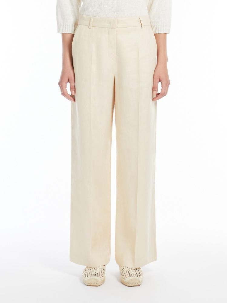 Pantalone in canvas di lino MALIZIA 035 WEEKEND 