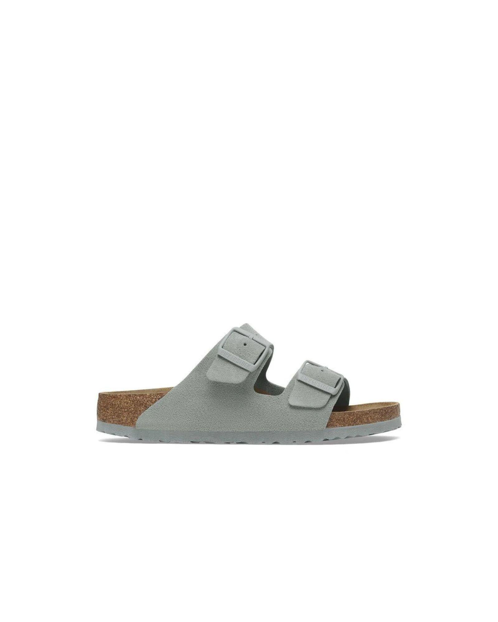 Ciabatta in pelle scamosciata Arizona 1029215ARIZONA SAGE BIRKENSTOCK 
