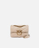 Borsa piccola a tracolla Love Bag Puff Maxi Quilt
