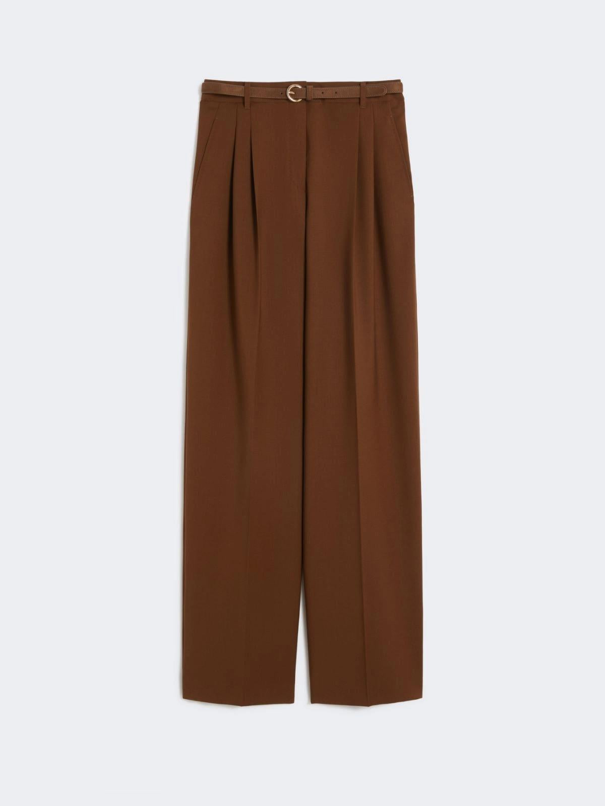 Mstbacio Pantalone fluido in lana MSTBACIO 003 MAX MARA STUDIO 
