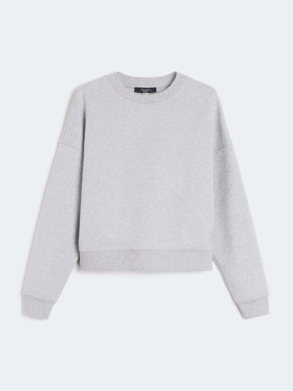 Felpa boxy in cotone GERBA 002 WEEKEND 