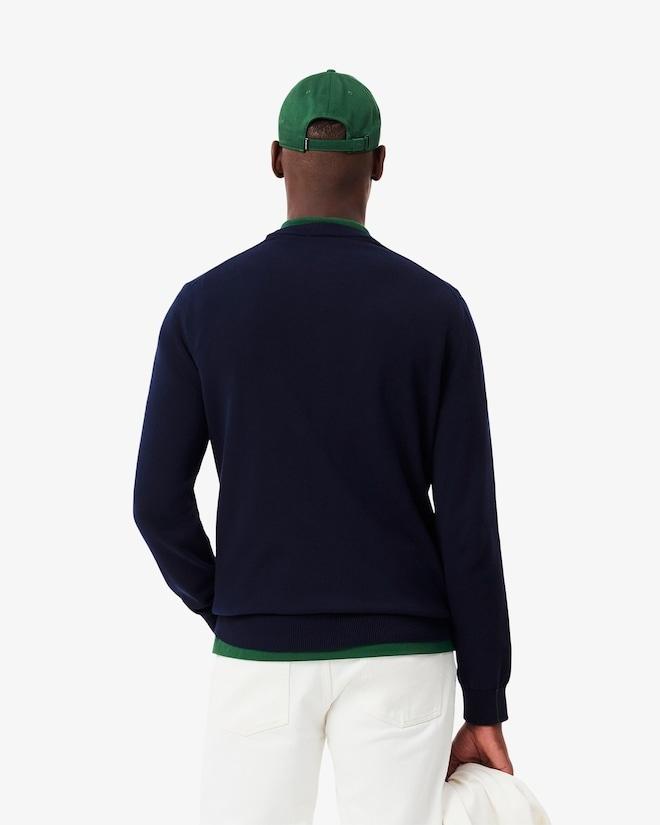 Pullover uomo in misto cotone AH0128 166 LACOSTE 