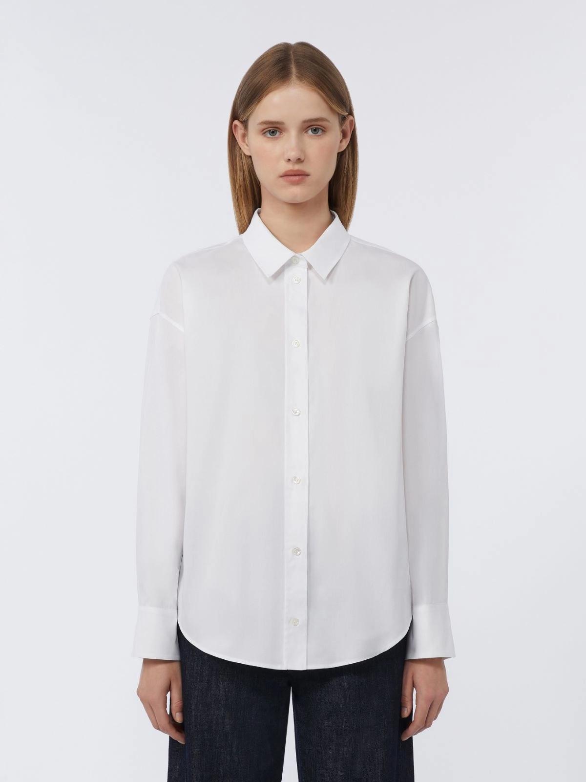 SMMADELE<BR/>Camicia in Oxford di cotone SMMADELE 001 S MAX MARA 