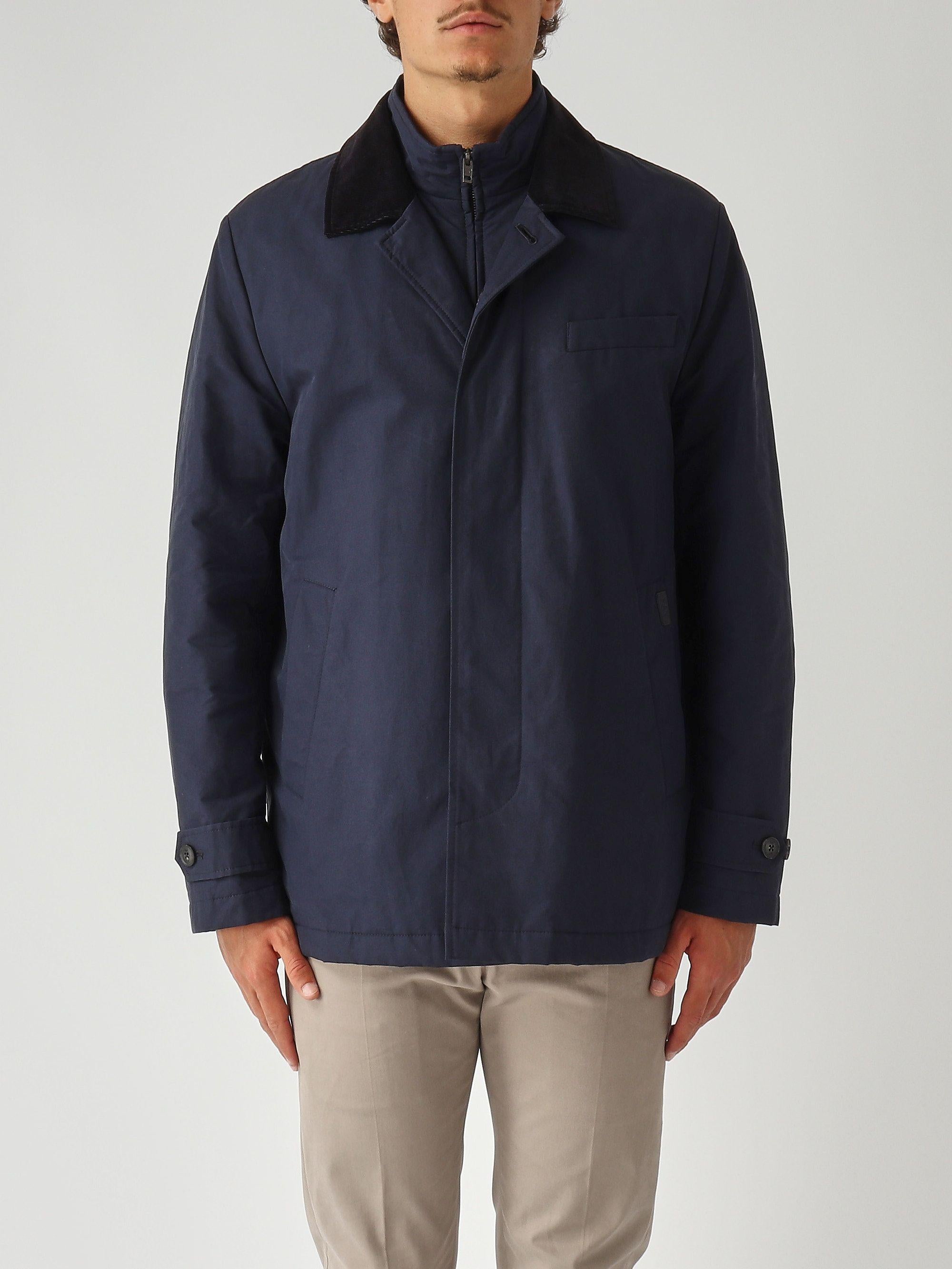 Giacca uomo Morning in faille di cotone e nylon NAM13510100XLZ J807 FAY 