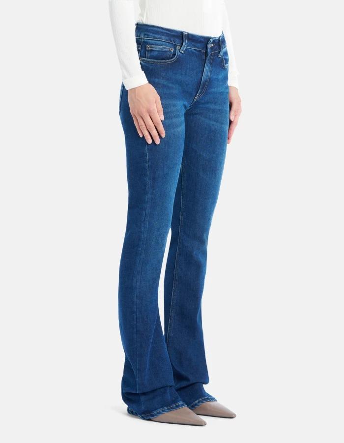 Jeans Newlola bootcut in denim stretch<BR/> DP755DS0373LI2 800 DONDUP 