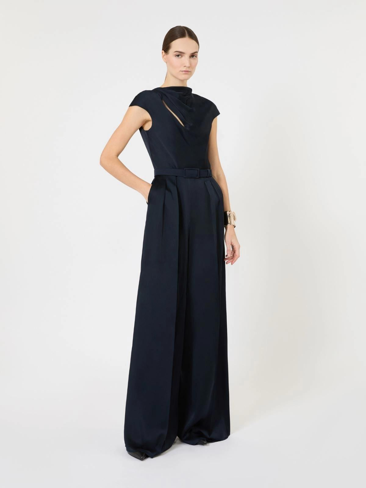 MSEVESPA<BR/>Tuta in envers satin MSEVESPA 044 MAX MARA STUDIO 