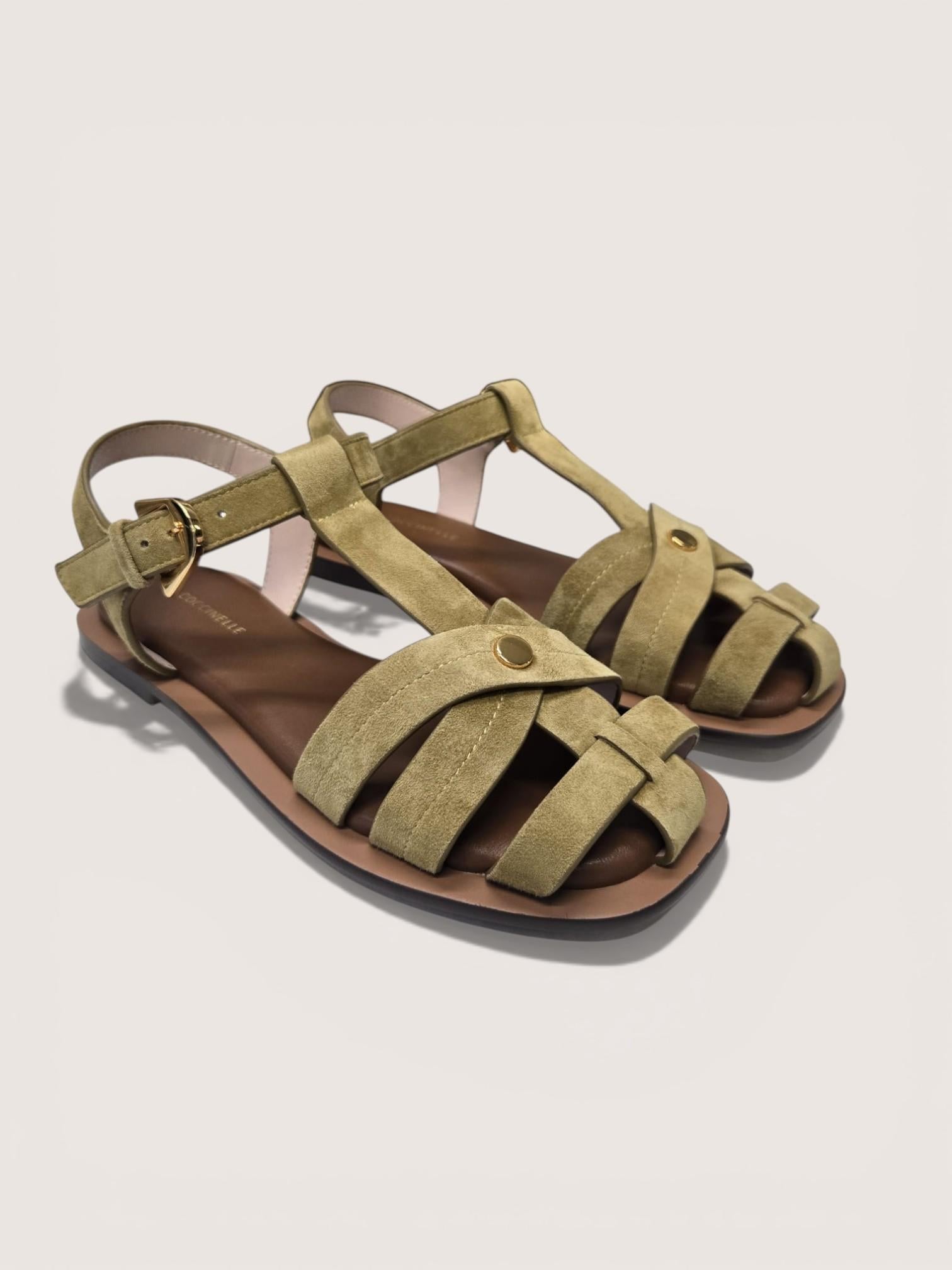 Sandalo SUNUP in pelle scamosciata E4QKG180101 G43 COCCINELLE 